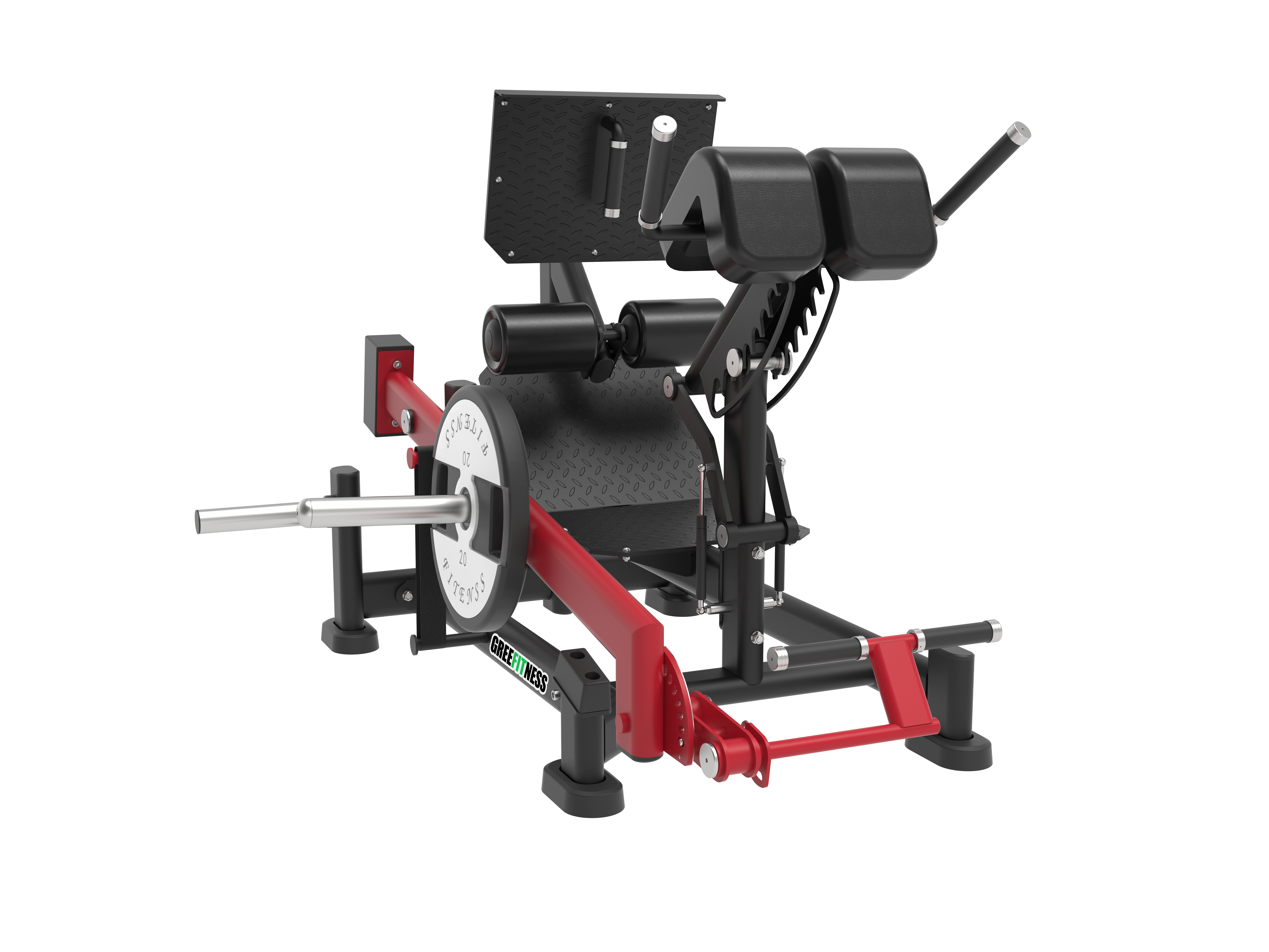 PL45 Dual 45-Degree Hip Extension Machine - 2